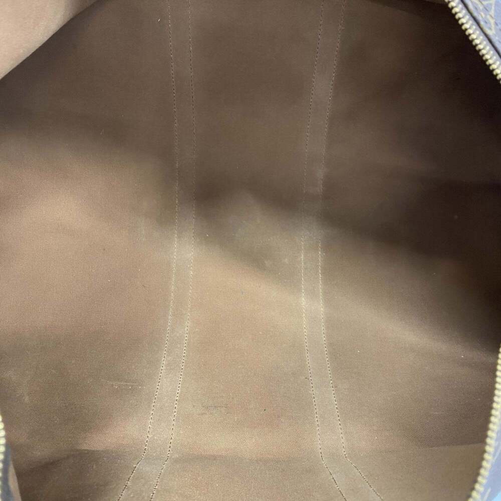 LOUIS VUITTON Brown Monogram Keepall 55 Boston Bag - Picture 4 of 12